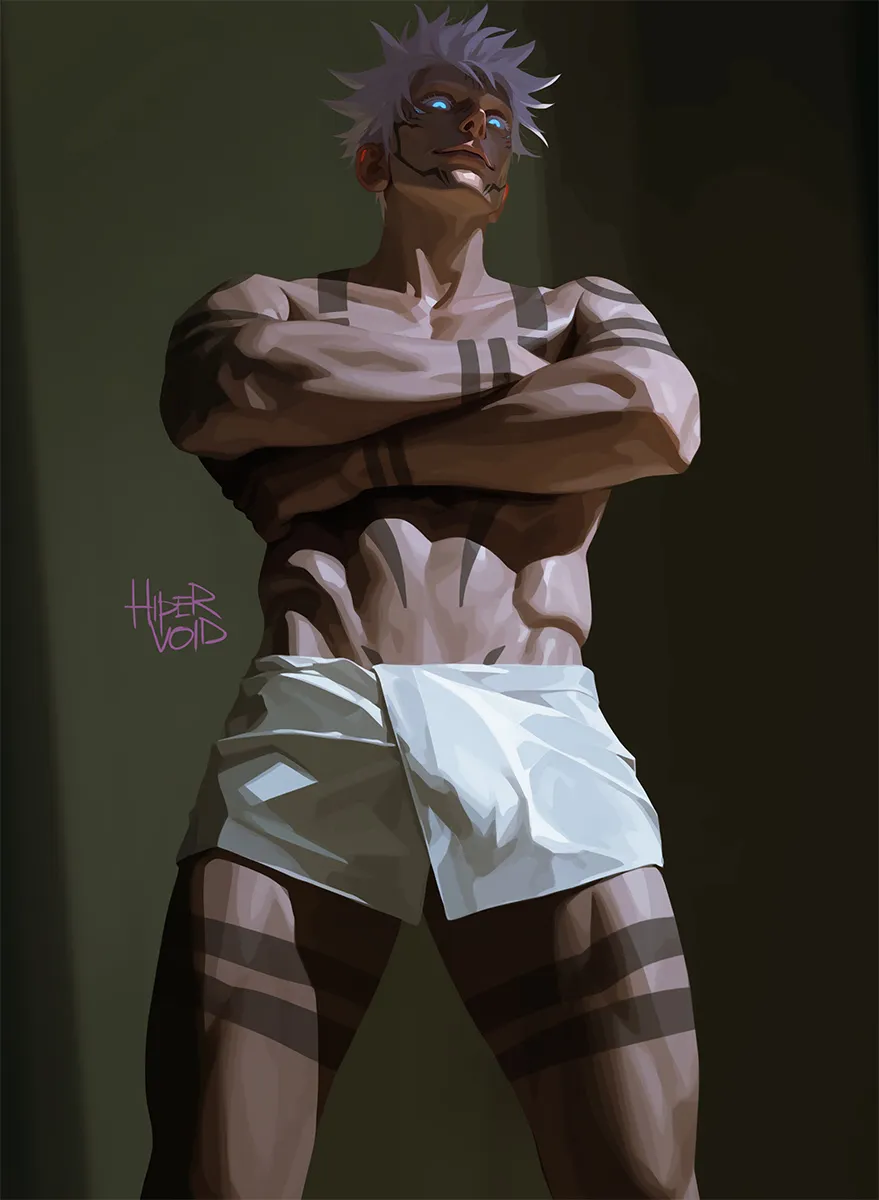 Gojo Satoru, Ryoumen Sukuna (Jujutsu Kaisen) by Voidbringerr