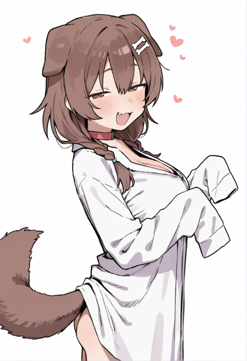 Inugami Korone by Motsu Motsu Ni