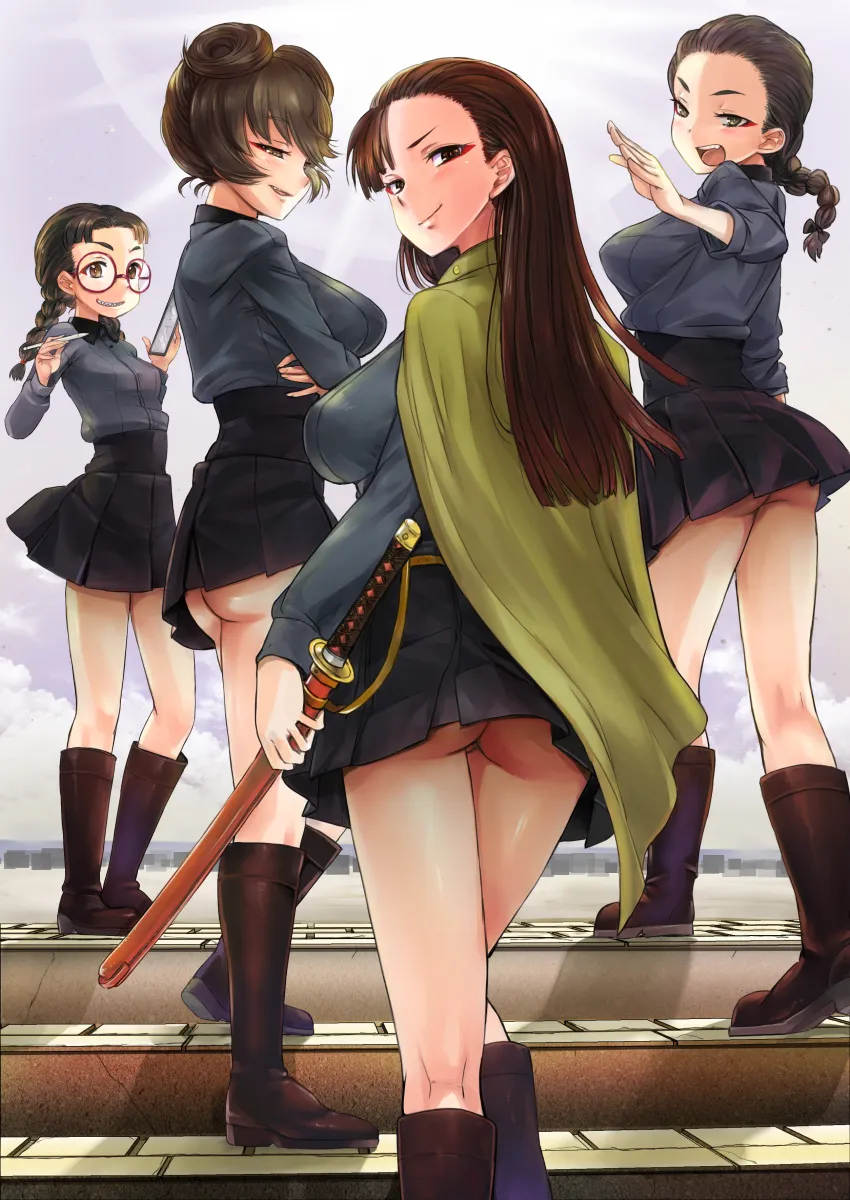 Nishi Kinuyo, Fukuda Haru by Nabeyu