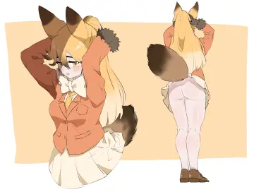 Ezo Red Fox (Kemono Friends) rule 34