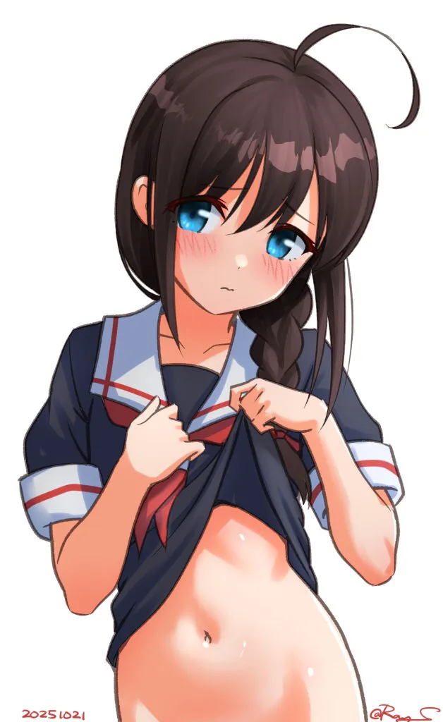 Shigure (Kancolle) by Ray.s