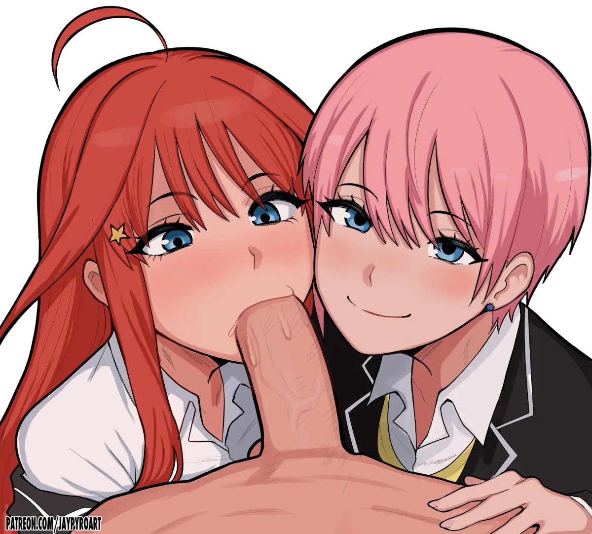 Nakano Itsuki, Nakano Ichika by Jaypyroart