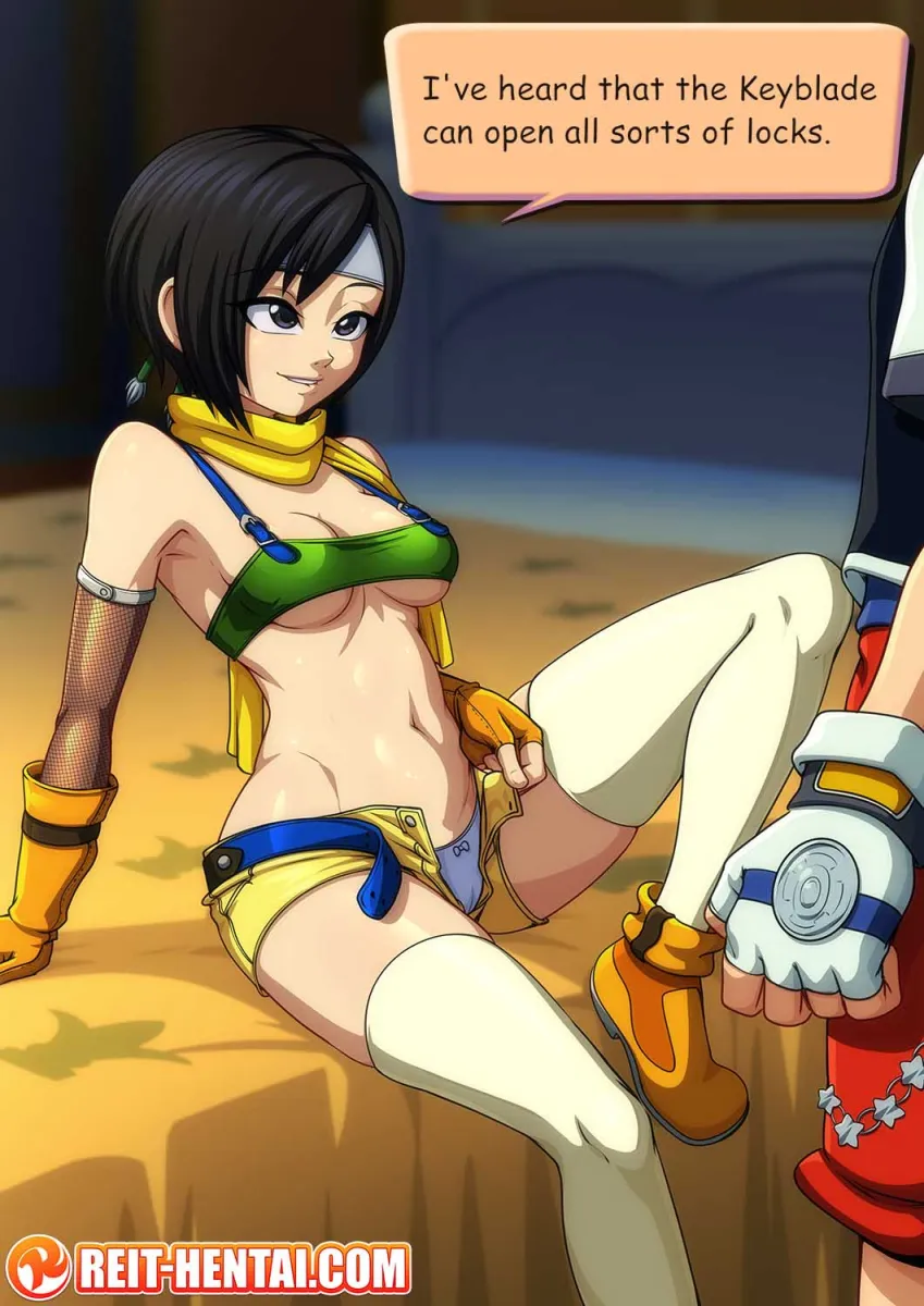 Yuffie Kisaragi, Sora (Kingdom Hearts) by Reit