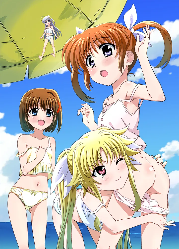 Fate Testarossa, Takamachi Nanoha by Miyajima Hitoshi