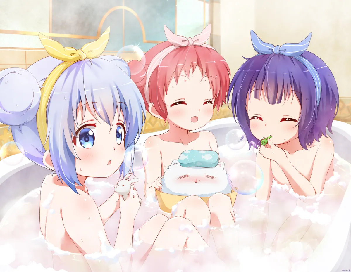 Kafuu Chino, Tippy (Gochiusa) by Painter-Lhb