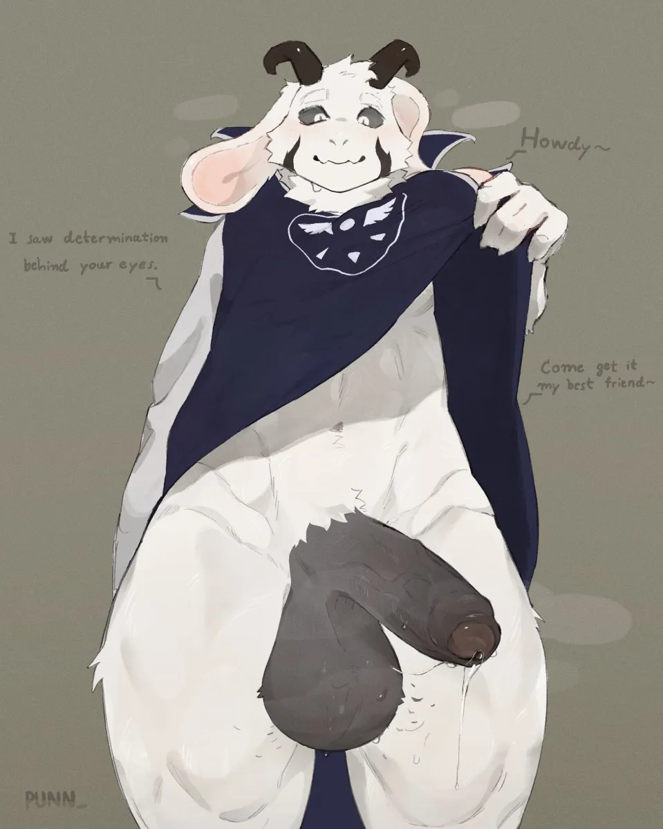 Asriel Dreemurr by Punnavix