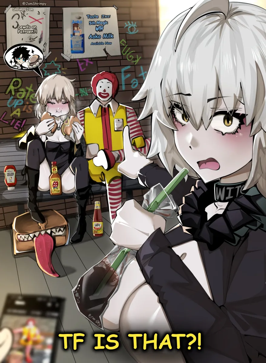 Artoria Pendragon (Fate), Jeanne D'arc Alter (Fate) by Jamshrimpy