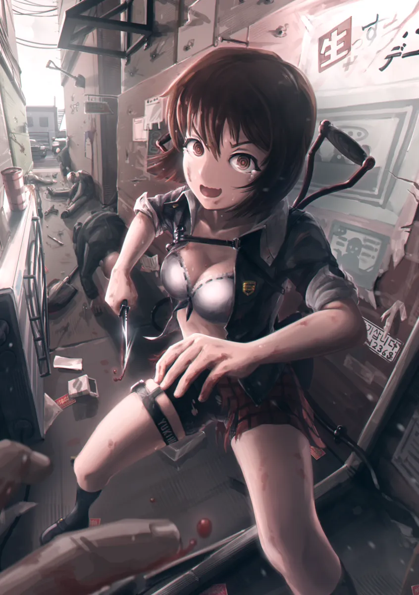 Hagiwara Yukiho, Chiita (Idolmaster) by Huira444
