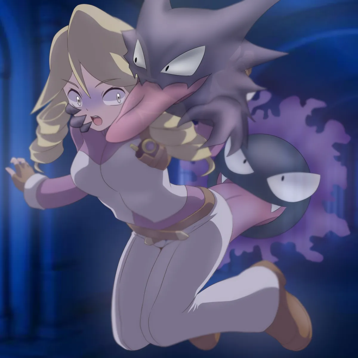 Gastly, Aria (Pokemon) by Alucard2014G