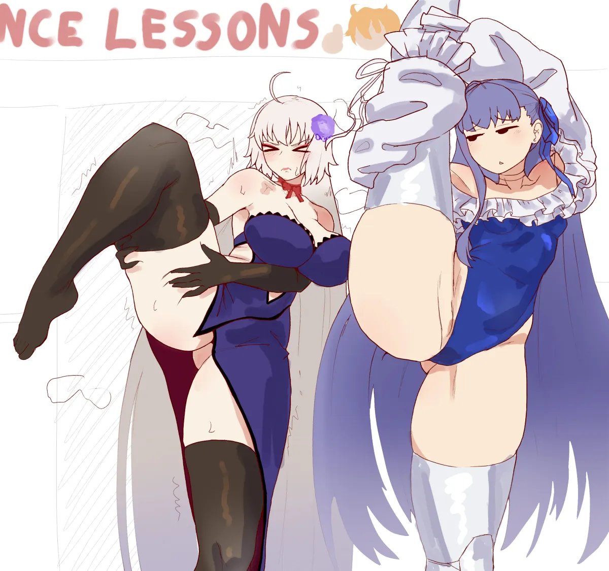 Jeanne D'arc Alter (Fate), Meltryllis (Fate) by Hectaryecgaa