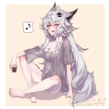Holding Drink
