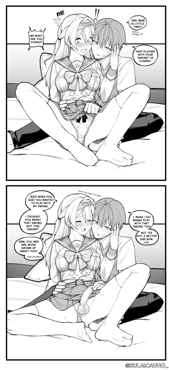 Trailblazer (Honkai: Star Rail), Firefly (Honkai: Star Rail) by Ecchan (Rulaicauho)