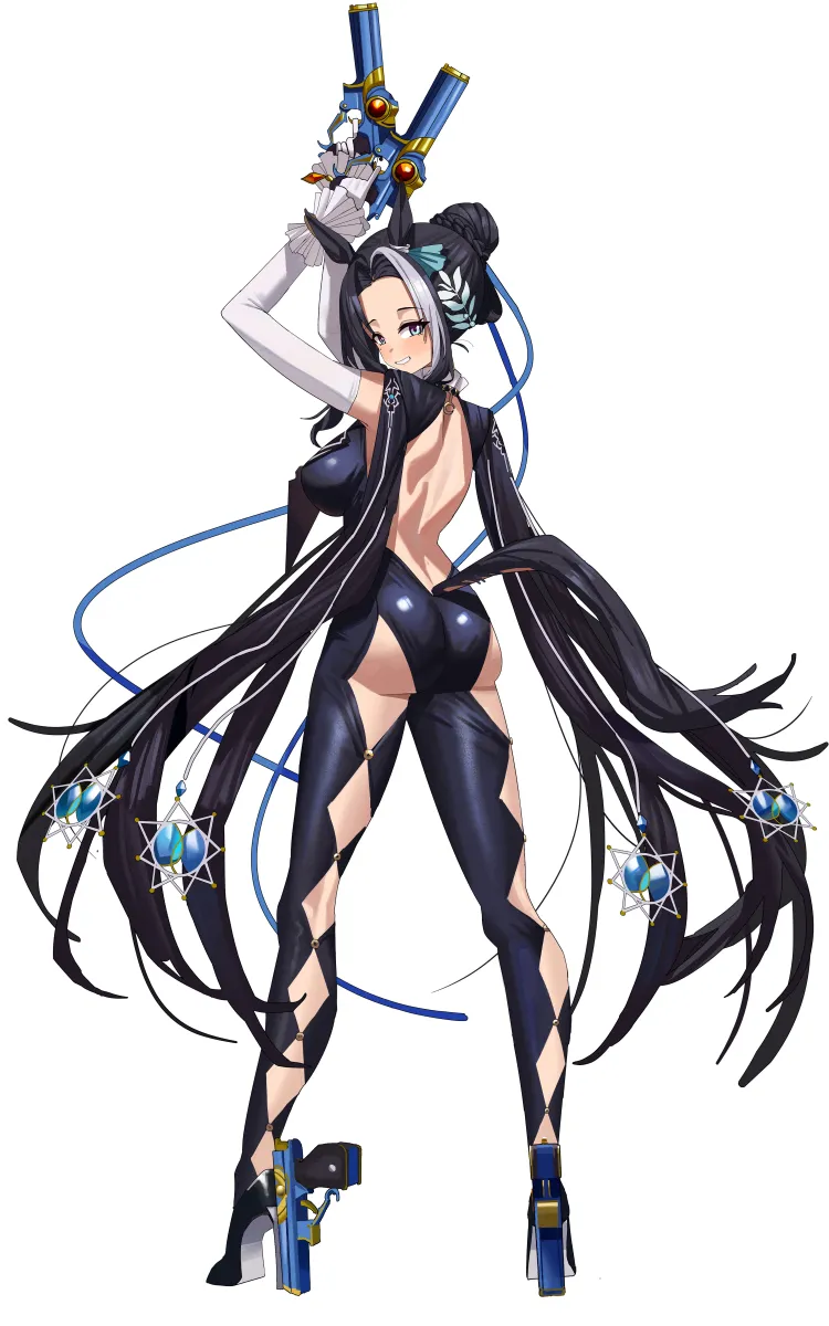 Bayonetta, Mejiro Ramonu (Umamusume) by Feipin Zhanshi