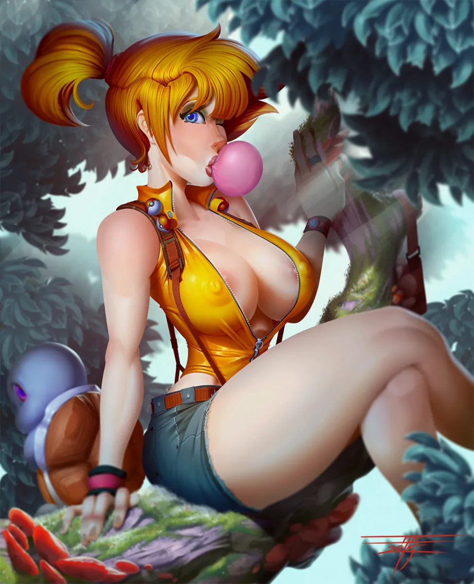 Misty (Pokemon), Squirtle by Taboolicious