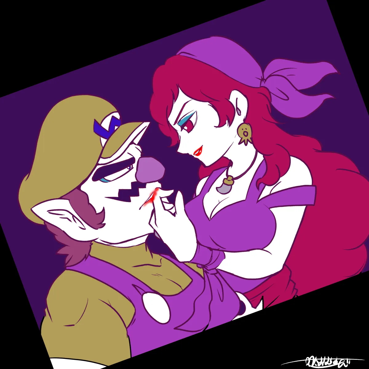 Wario, Captain Syrup by Omu (Sinsindan)