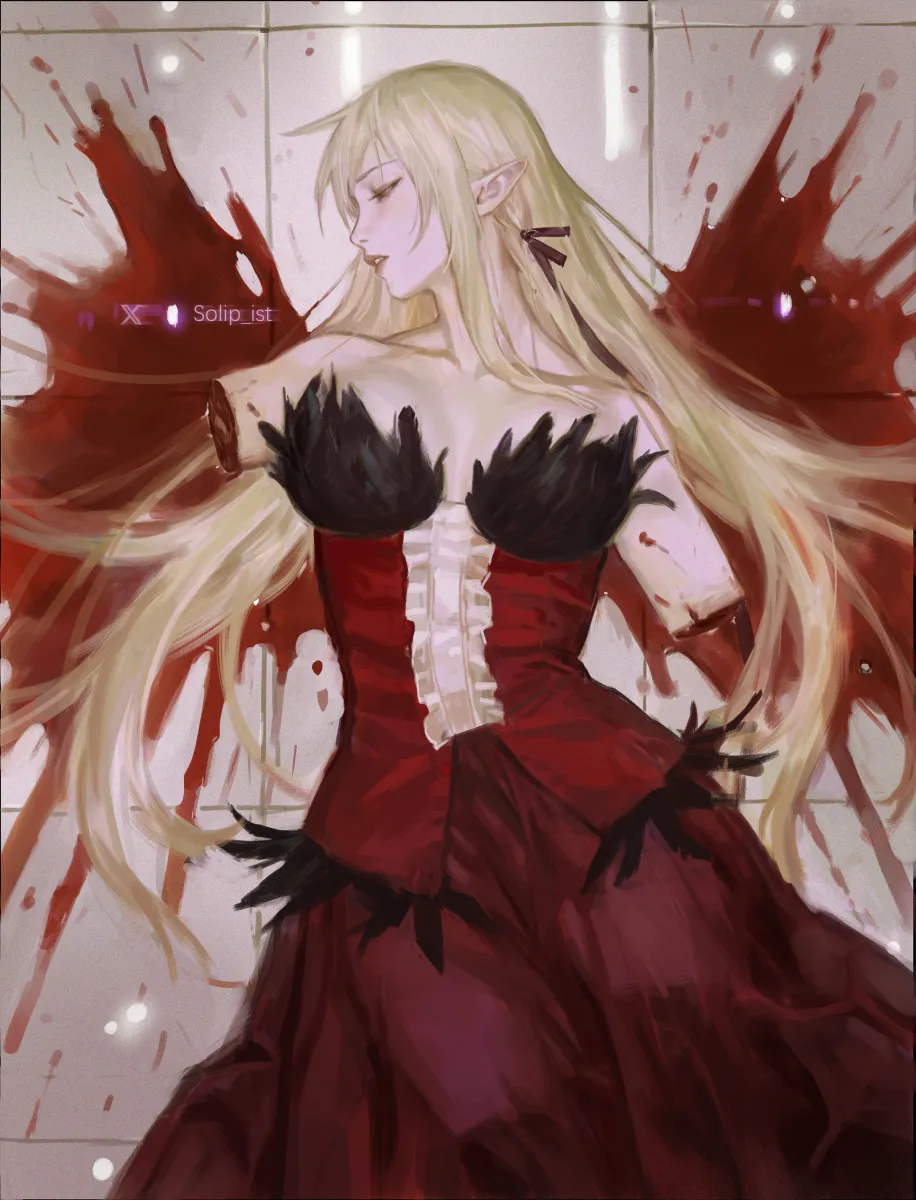 Oshino Shinobu, Kiss-Shot Acerola-Orion Heart-Under-Blade by Solipsist