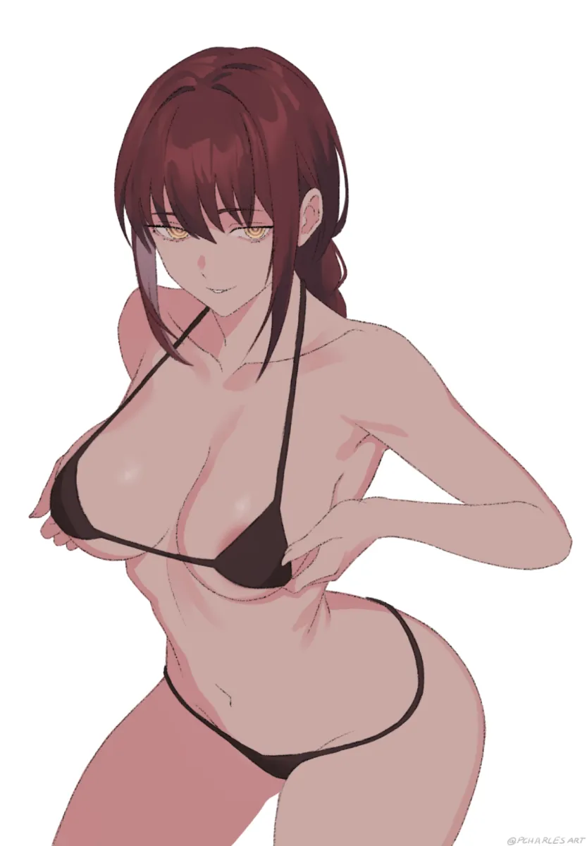 Makima (Chainsaw Man) by Pcharlesart