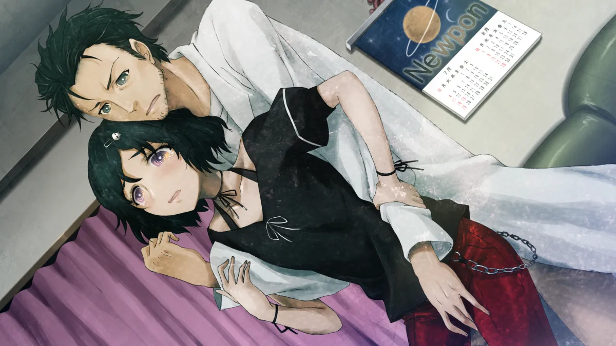 Okabe Rintarou, Urushibara Luka by Huke