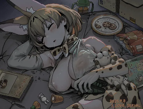 Serval (Kemono Friends), Cheburashka by I Love Serval
