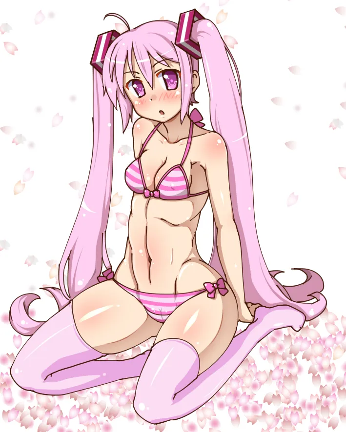 Hatsune Miku, Sakura Miku by J (Shining-Next)