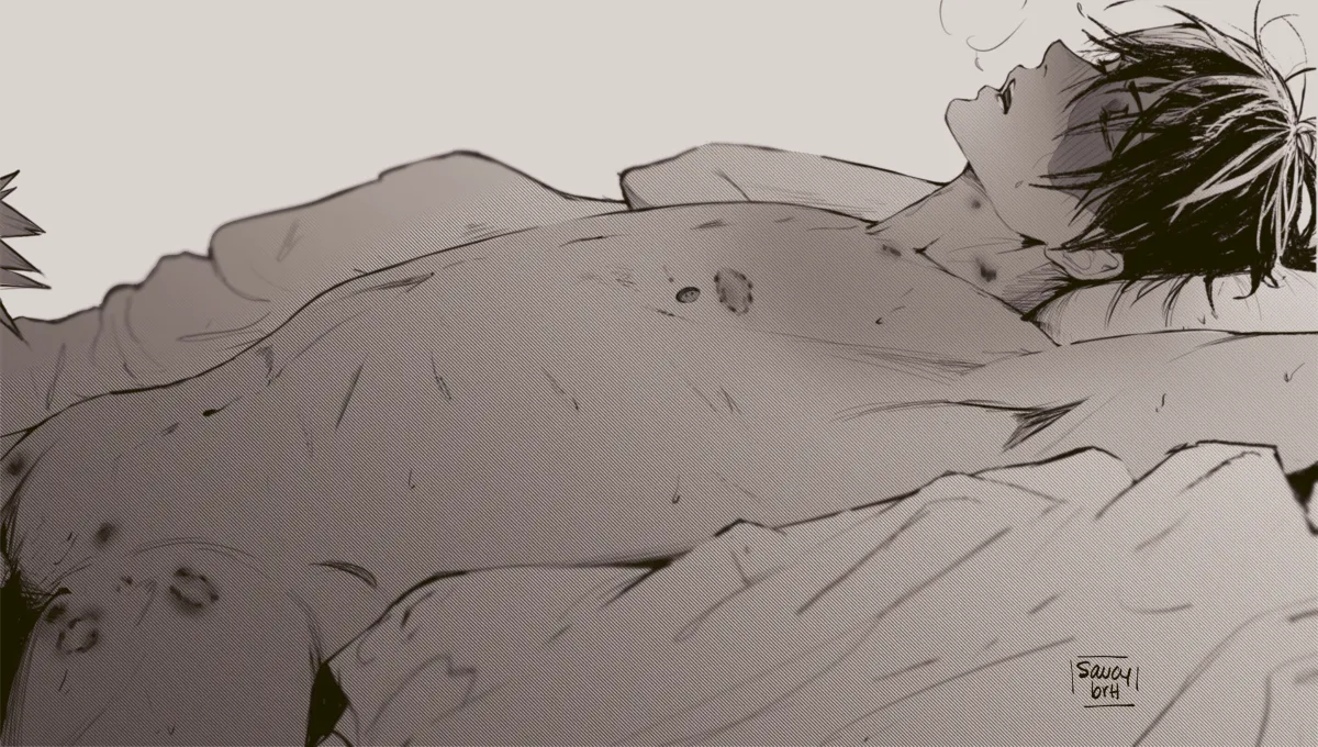 Bakugou Katsuki, Todoroki Shoto by Saucybrtt