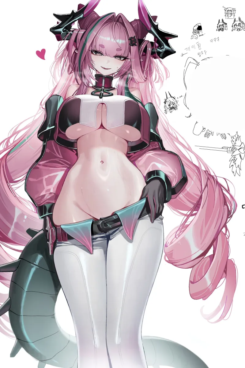 Suzuran (Arknights), Mudrock (Arknights) by Ness (Pjw0168)