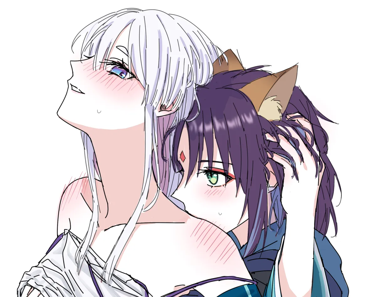 Sakayori Iroha, Runami Yachiyo by Xp0P0P0X