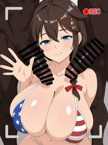 Flag Print Bikini