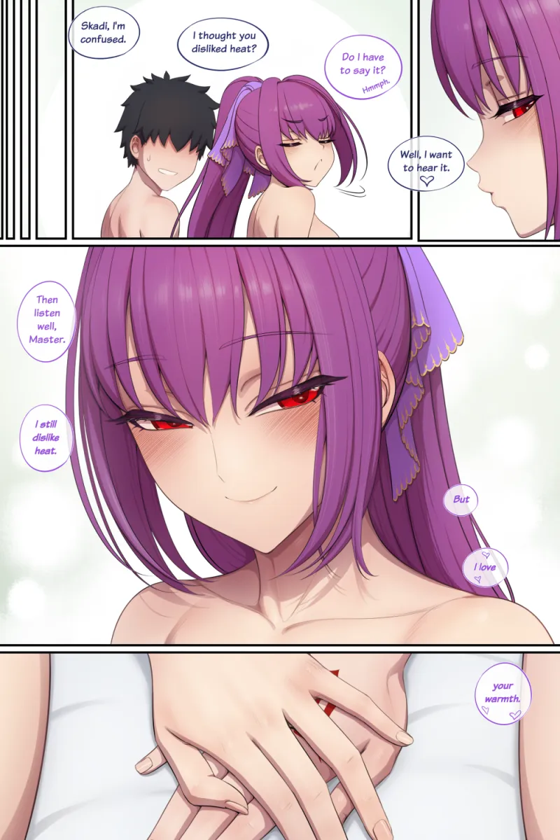 Fujimaru Ritsuka (Male), Scathach (Fate) by Lvl (Sentrythe2310)