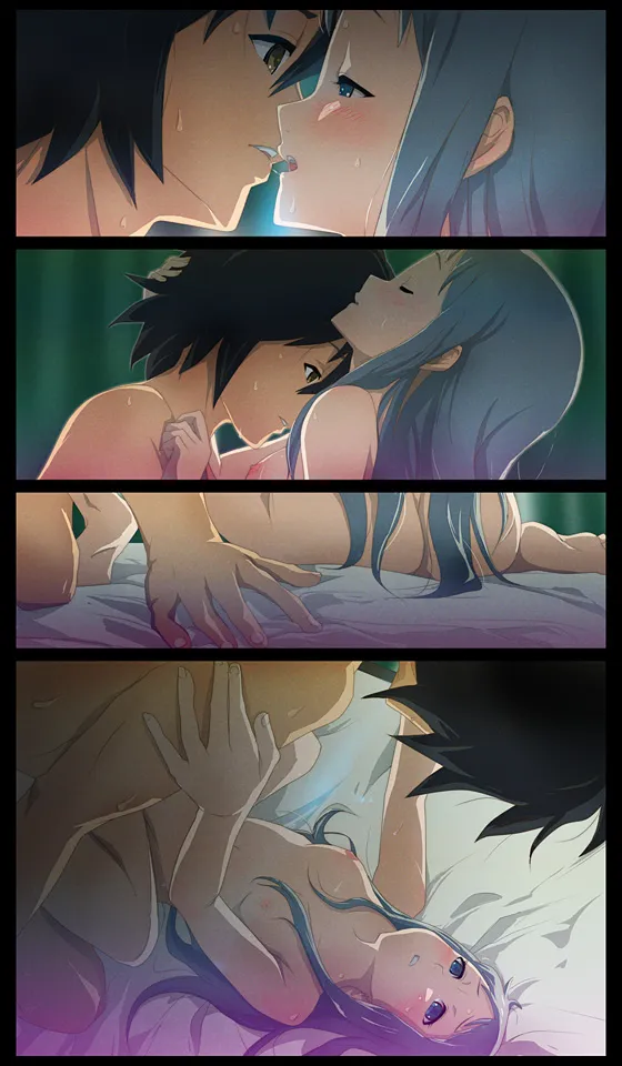 Honma Meiko, Yadomi Jinta by 71 (Nanaichi Drafting)