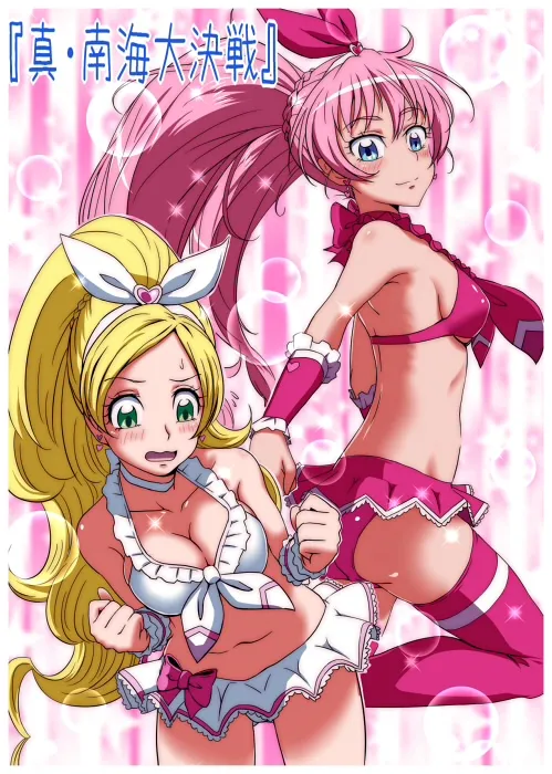Houjou Hibiki, Minamino Kanade by Tj-Type1