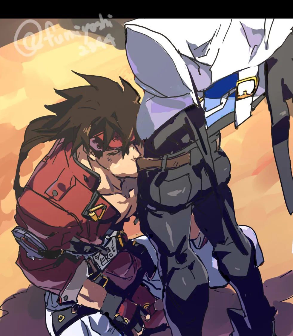 Sol Badguy, Ky Kiske by 2344