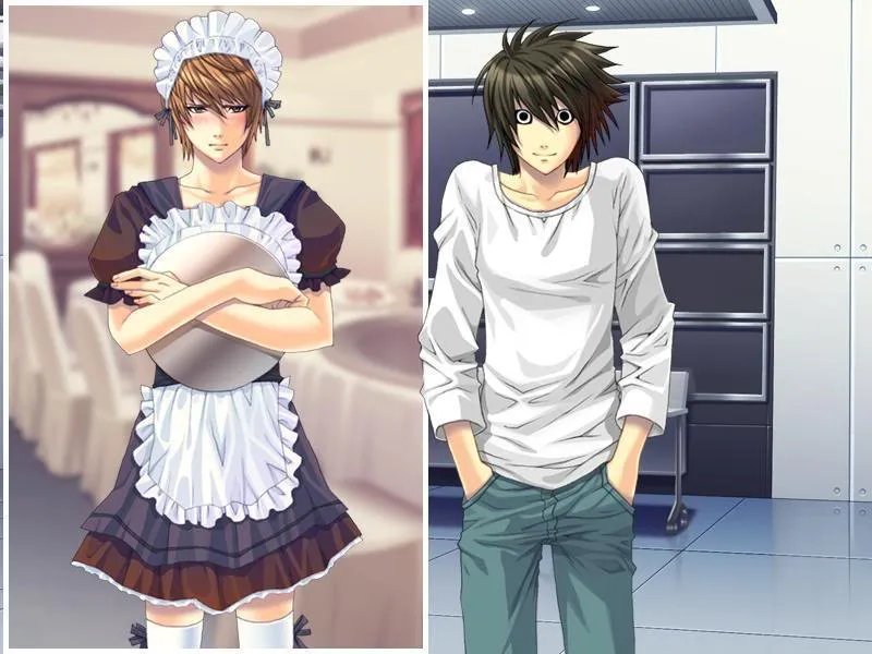 Yagami Light, L (Death Note)