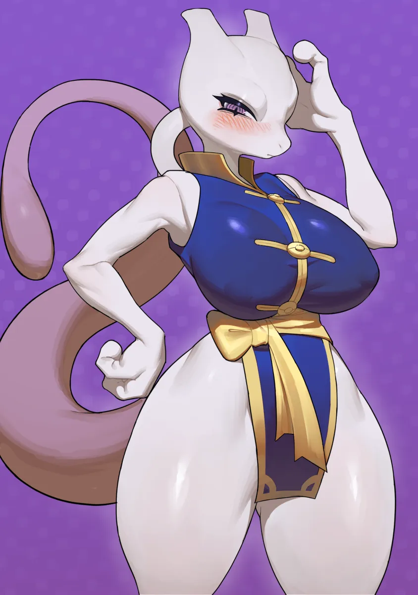 Mewtwo, Mewtwo (Martial Arts) by Yawar
