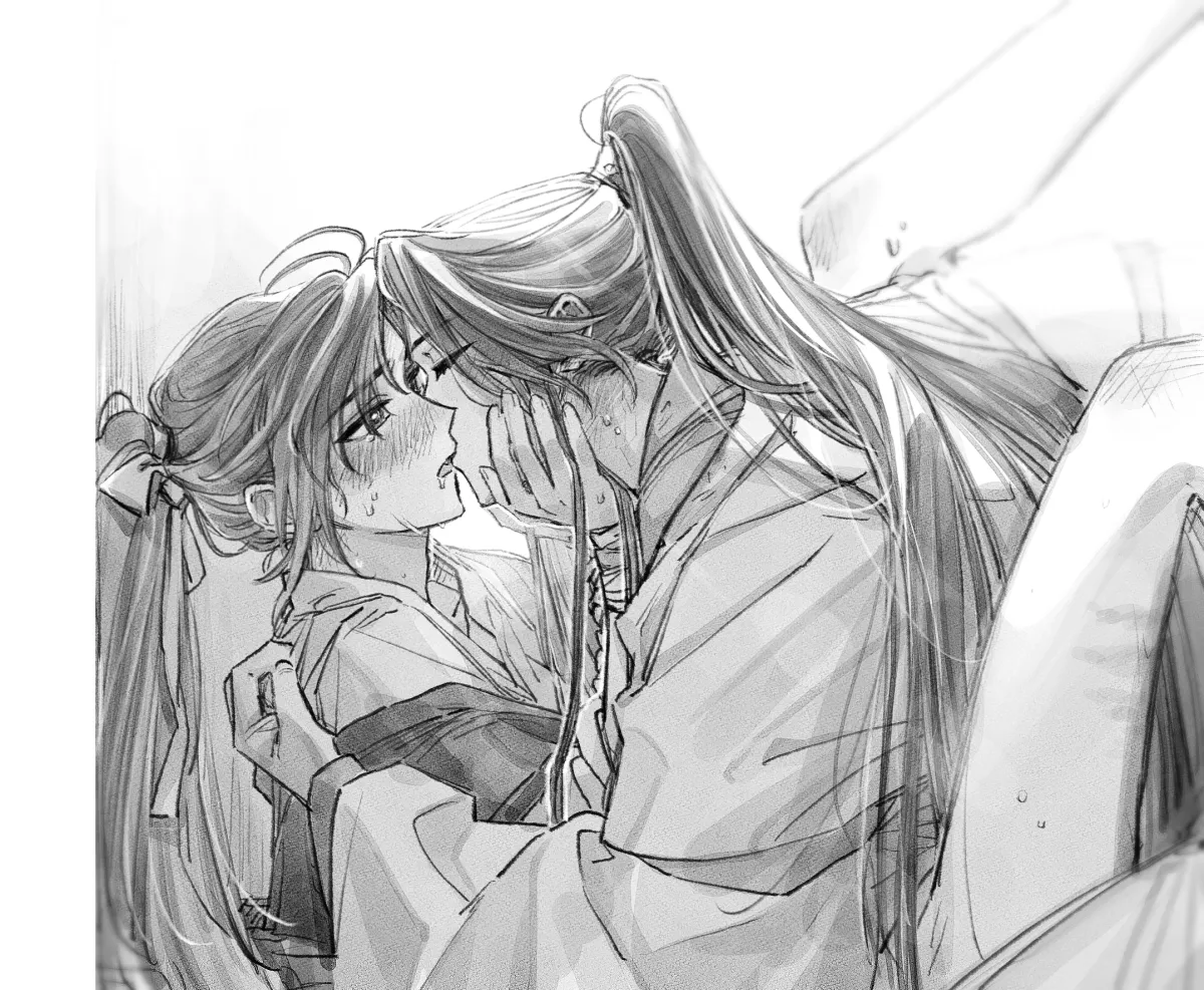 Wei Wuxian, Lan Wangji by Melmerry