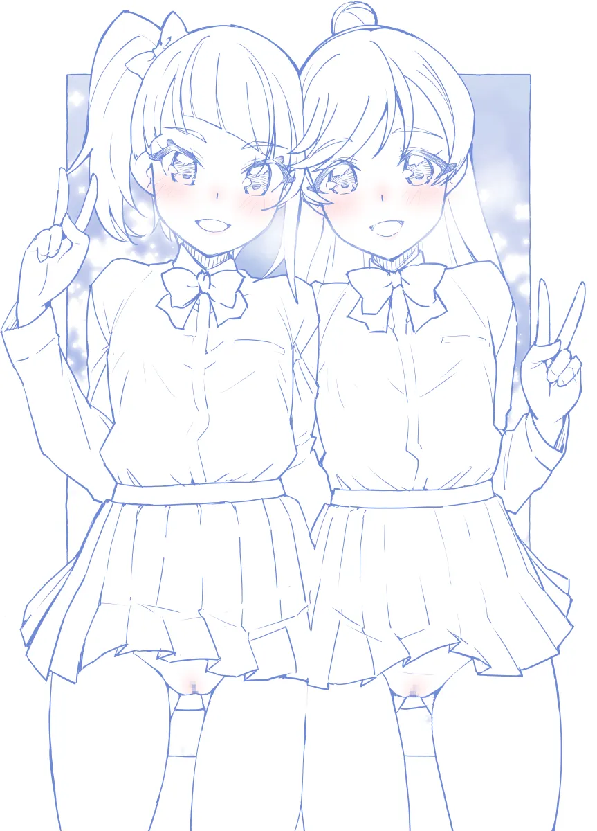 Sora Harewataru, Nijigaoka Mashiro by Miyagoe Yoshitsuki
