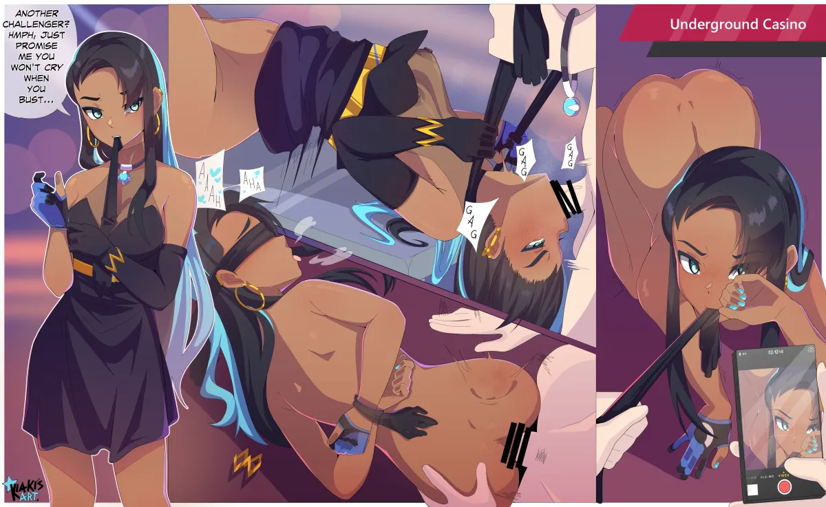 Nessa (Pokemon) by Kiakisart
