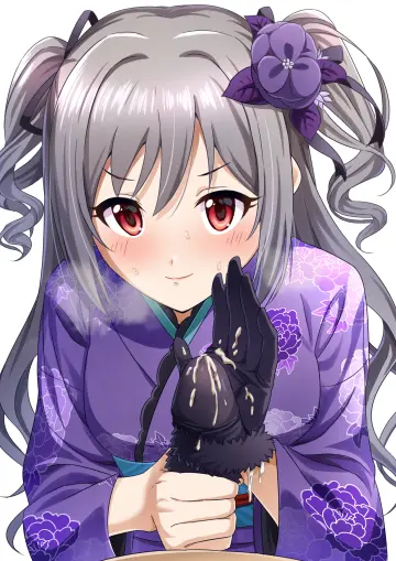Purple Kimono