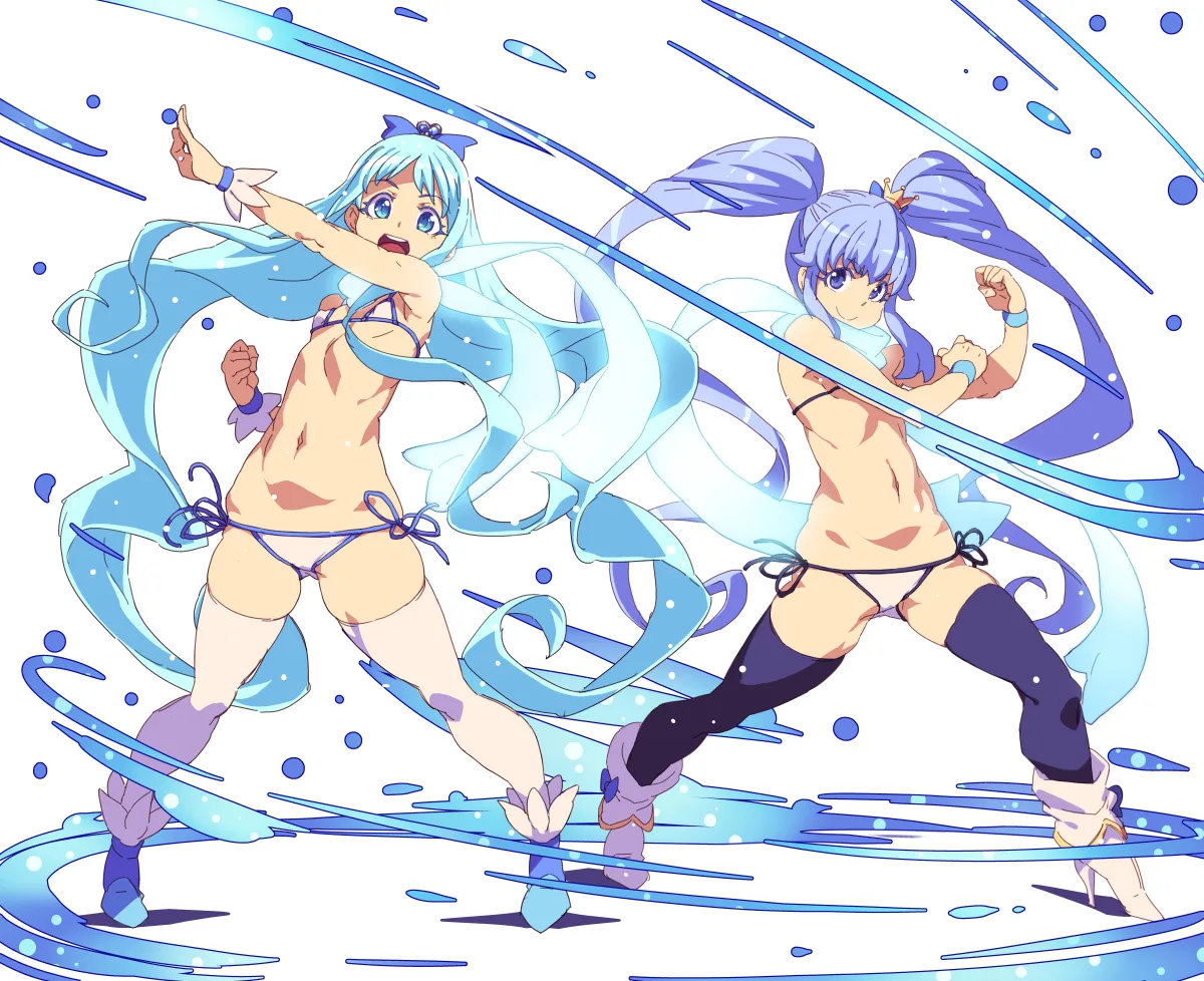 Kurumi Erika, Cure Marine by Tasaka Shinnosuke