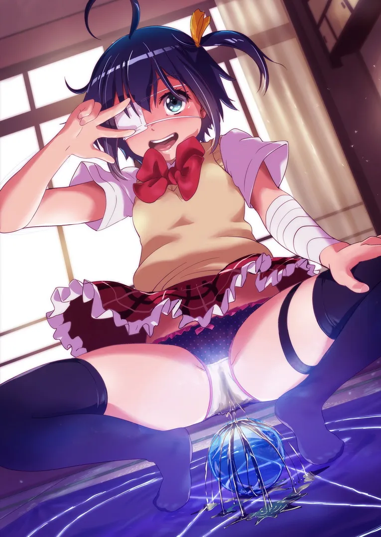 Takanashi Rikka by Lunalu9