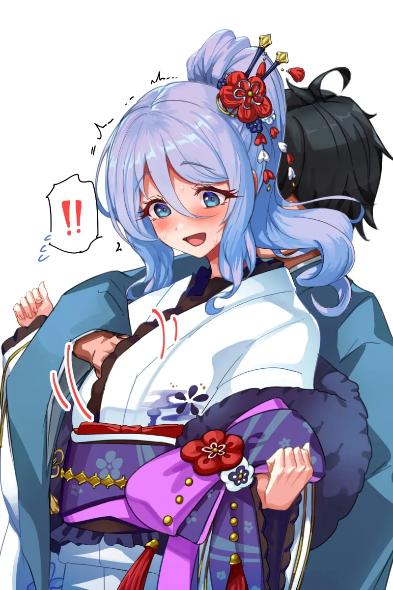 Yuuki (Princess Connect!), Shizuru (New Year) (Princess Connect!) by Mononoke (Pixiv53597254)
