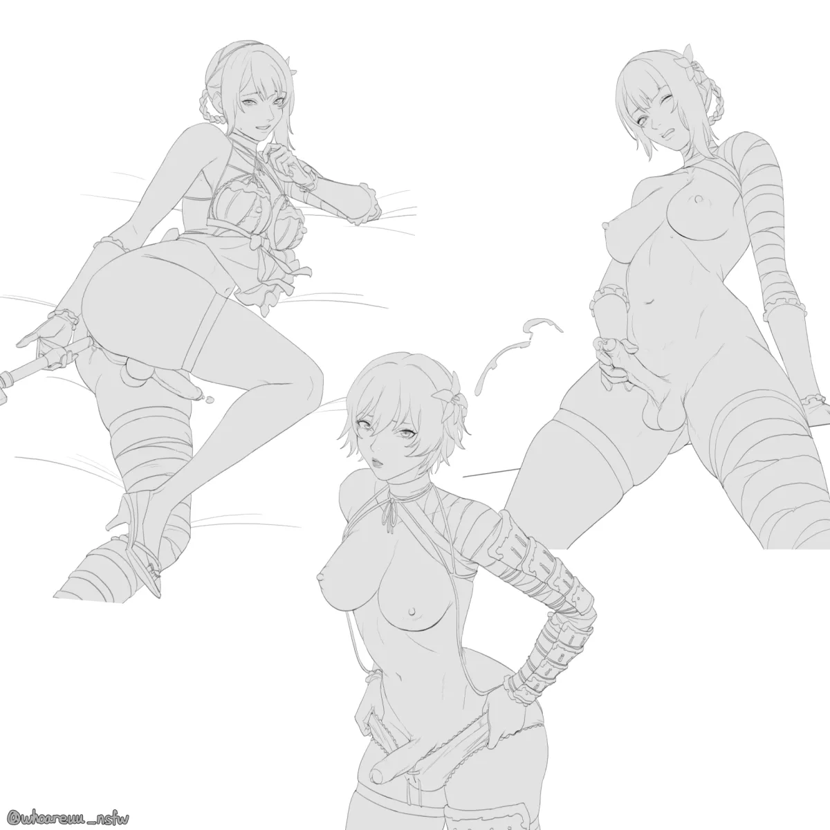 Kaine (Nier) by Whoareuu