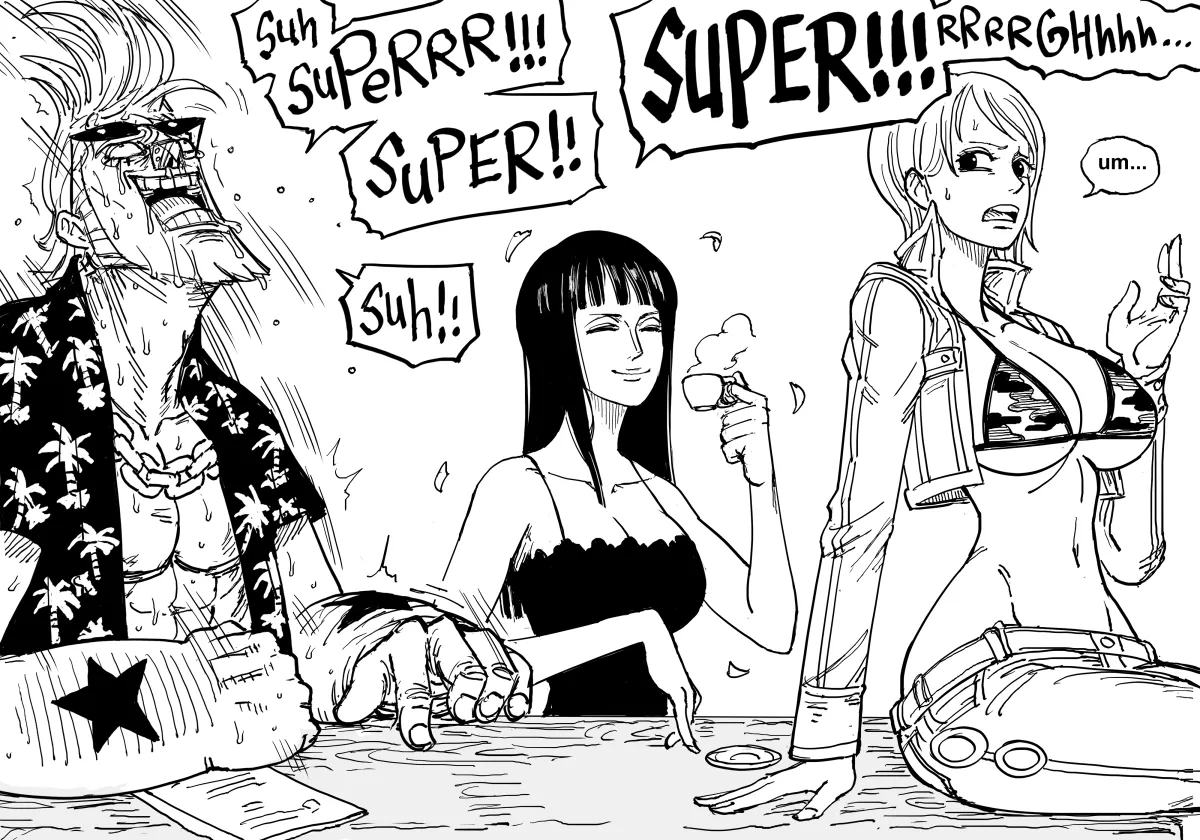 Nami (One Piece), Nico Robin by Bb (Baalbuddy)