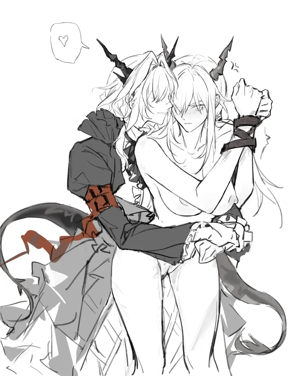 Ch'en (Arknights), Talulah (Arknights) by Yarniiii1