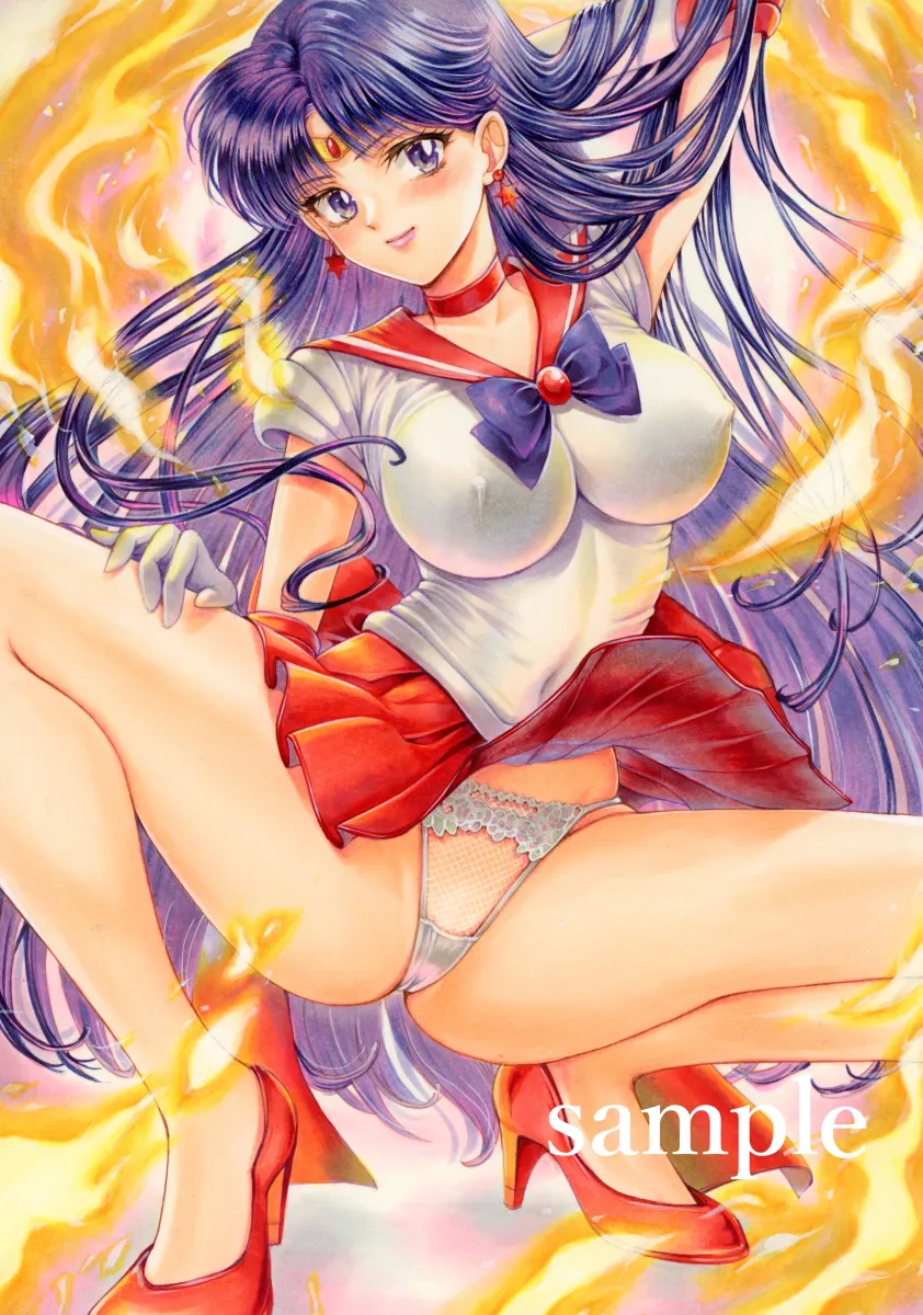 Hino Rei, Sailor Mars by Meg (User Kdjh8827)