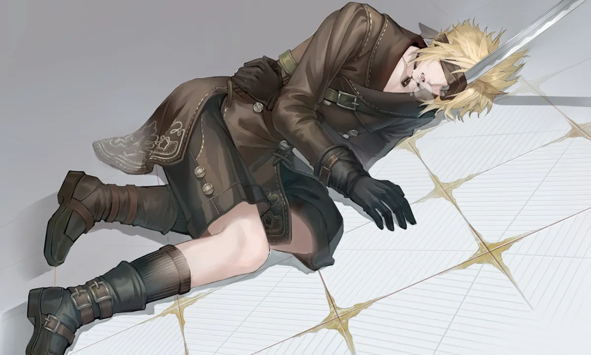 Cloud Strife, 9S (Nier:automata) by Yakakaer