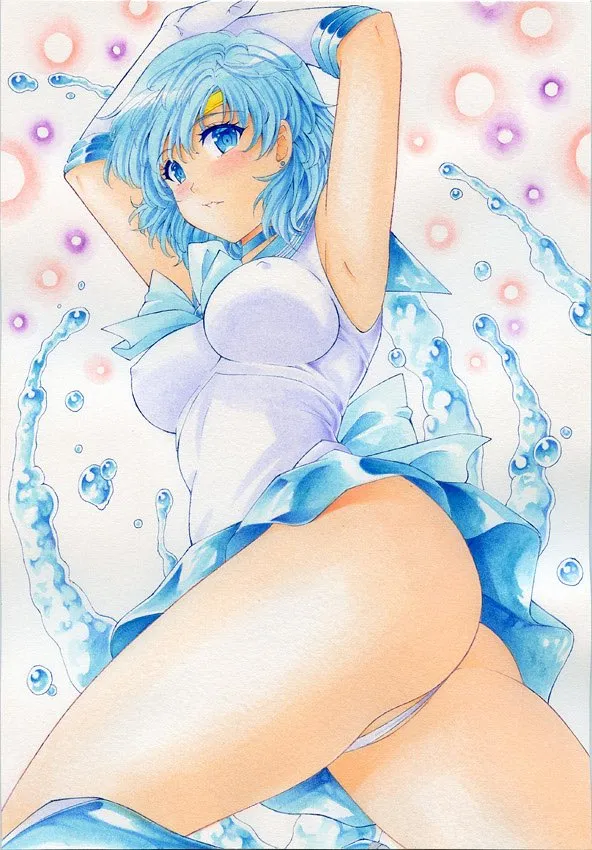 Mizuno Ami, Sailor Mercury by Nightmare77Zx