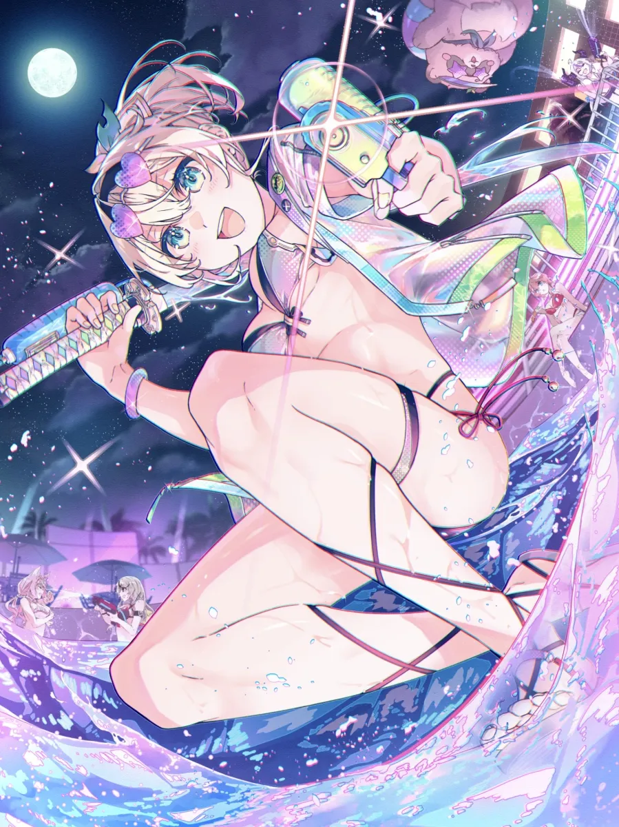 Sakamata Chloe, La+ Darknesss by Hakua (Aiziro 039)