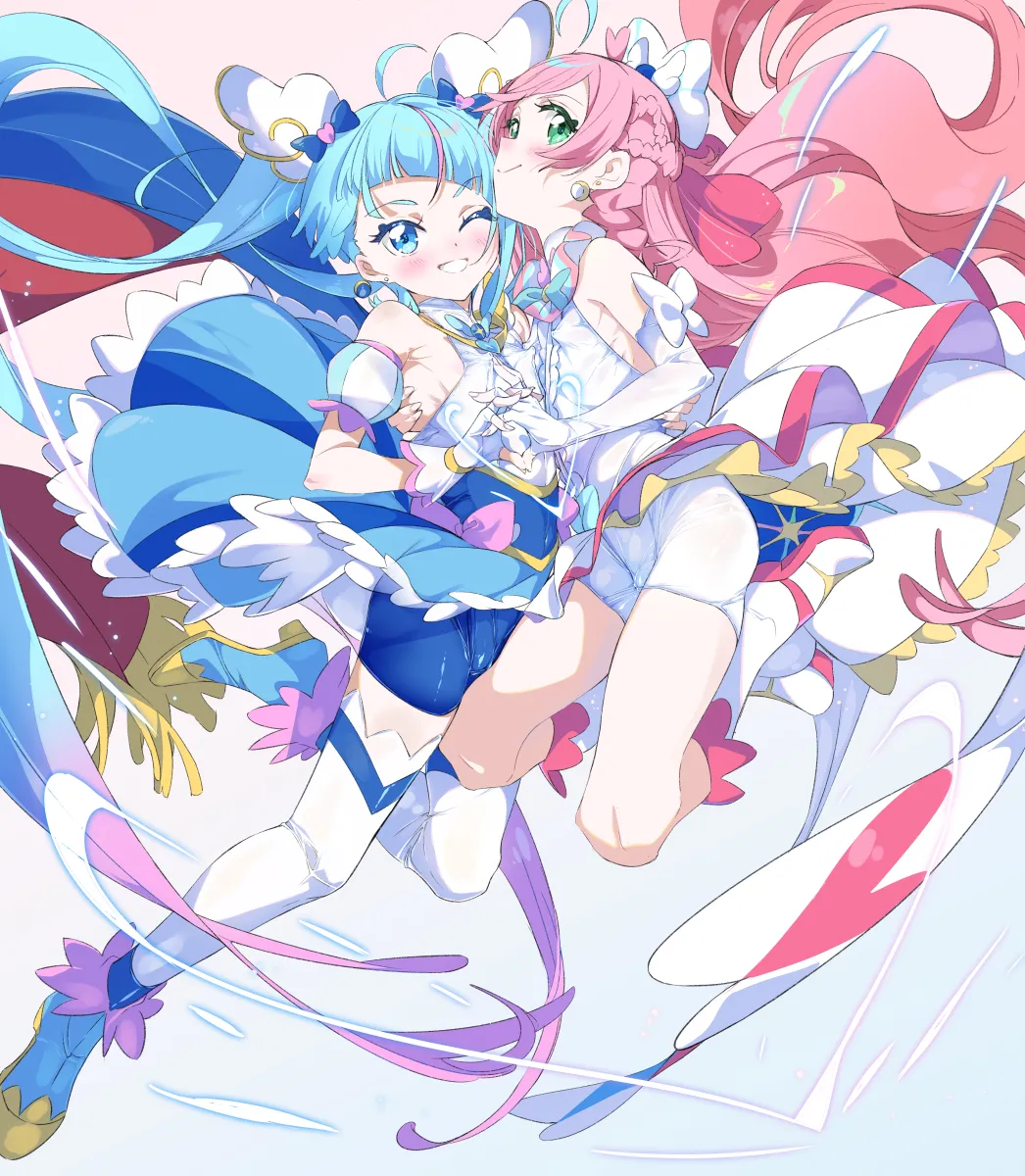 Sora Harewataru, Nijigaoka Mashiro by Niko (Tama)