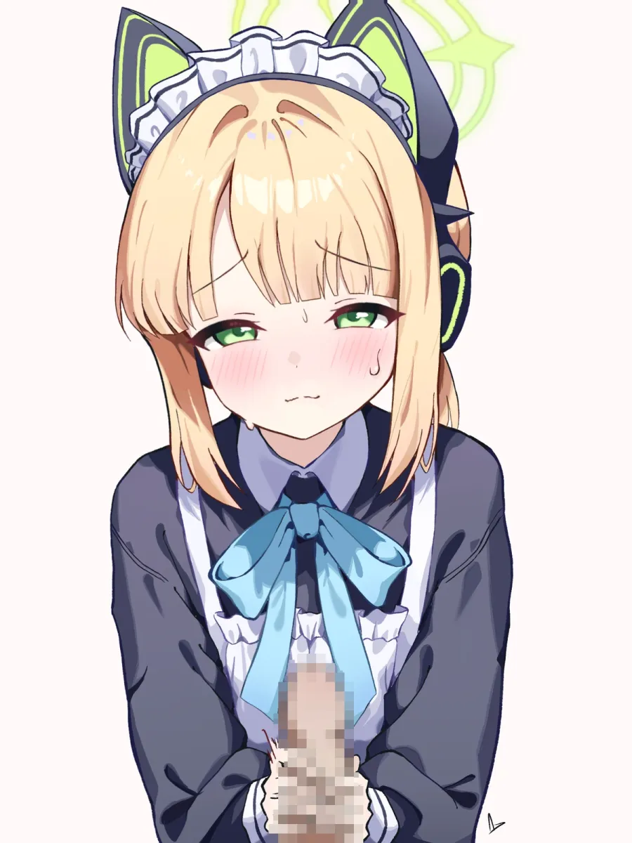 Midori (Blue Archive), Midori (Maid) (Blue Archive) by Cardcat 00